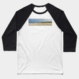 Emergency shelter on the beach of Terschelling, Netherlands Baseball T-Shirt